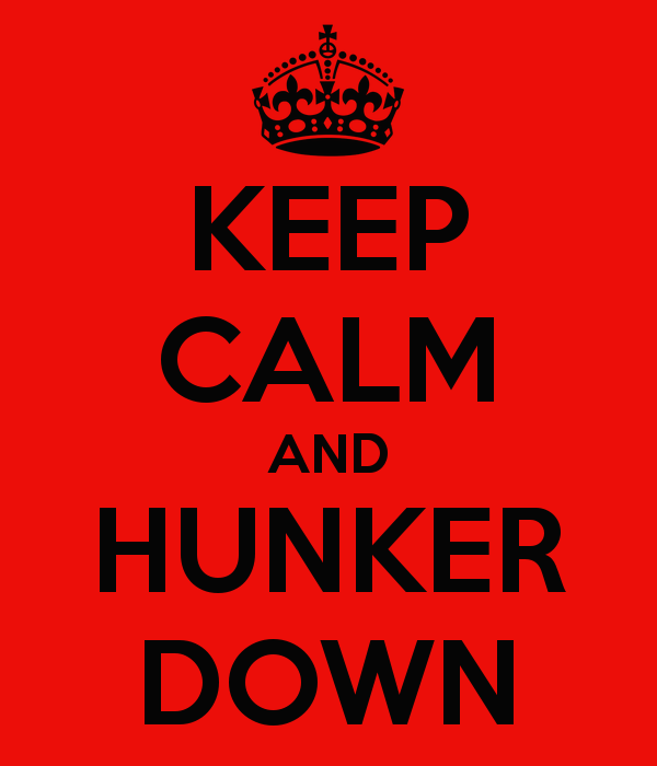 Image result for hunker down