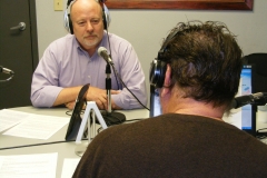 On the radio