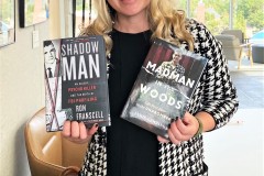 True-crime author Jamie Gehring, who moderated a session about 'ShadowMan' at the Montana Book Festival 9-18-22