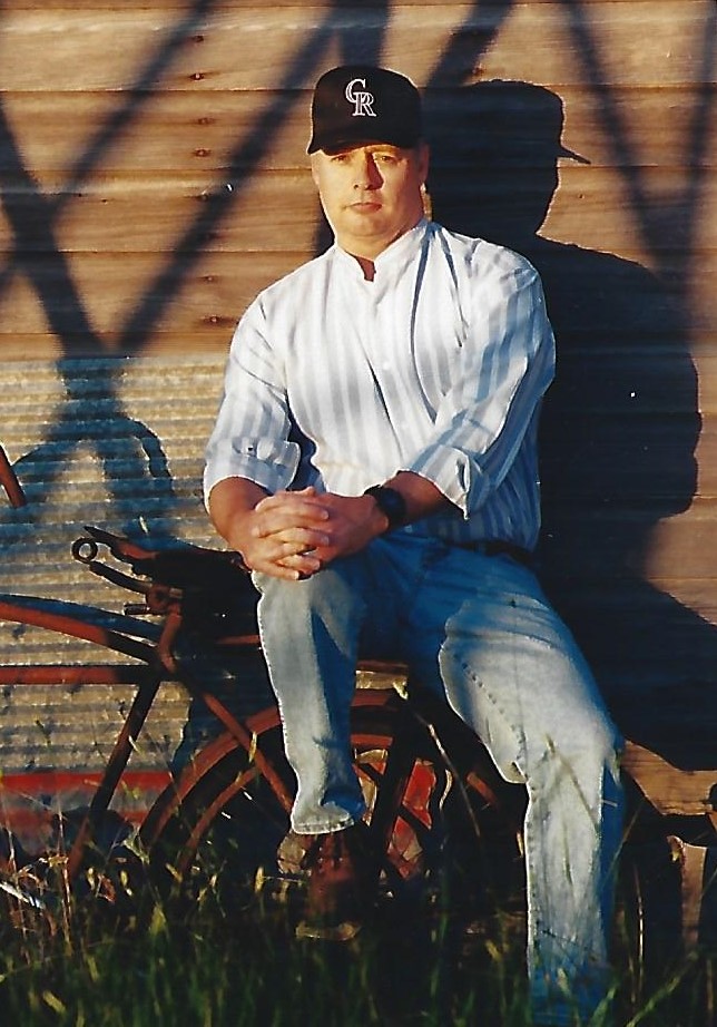 Author photo, 1998